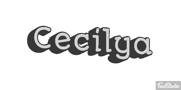 Çeçilya Tekst effect