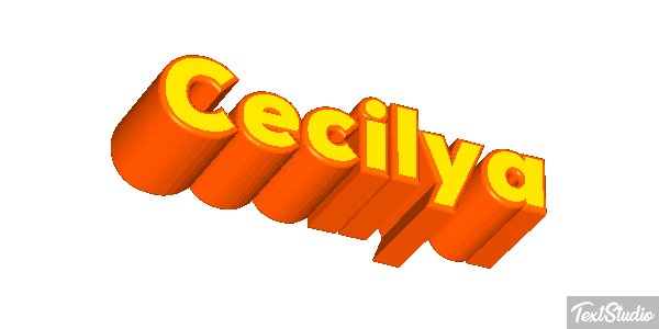 Çeçilya Tekst effect