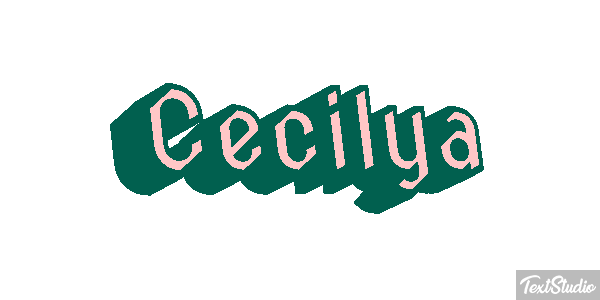 Çeçilya Tekst effect