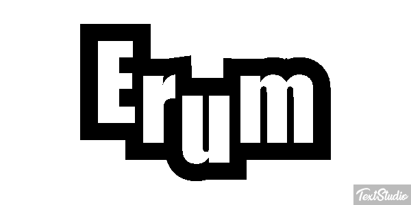 Erum Efecto de texto