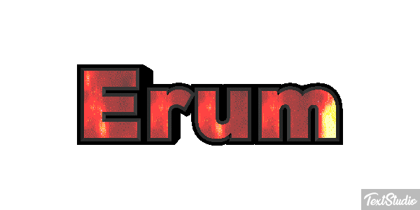 Erum Efecto de texto