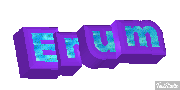 Erum Efecto de texto