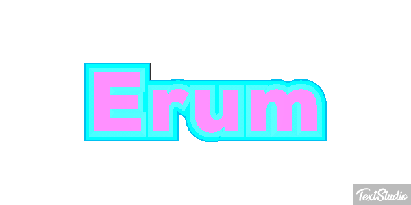 Erum Efecto de texto