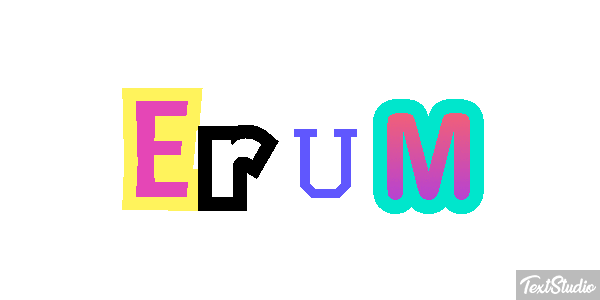Erum Efecto de texto