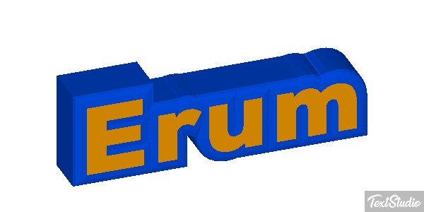 Erum Efecto de texto