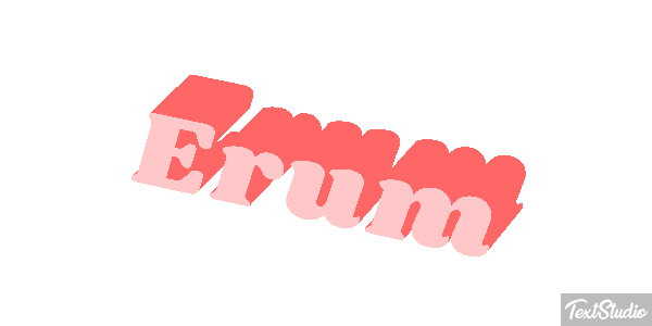 Erum Efecto de texto