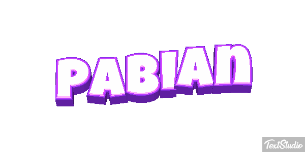 Pabian テキスト効果
