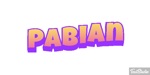Pabian テキスト効果