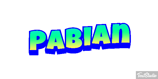Pabian テキスト効果