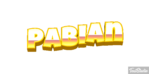 Pabian テキスト効果