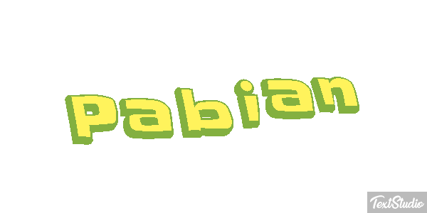 Pabian テキスト効果