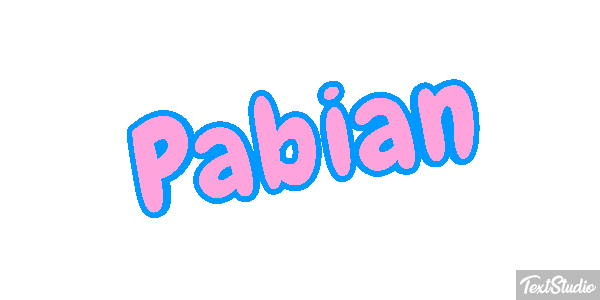 Pabian テキスト効果