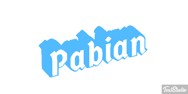 Pabian テキスト効果