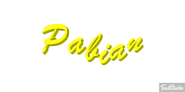 Pabian テキスト効果