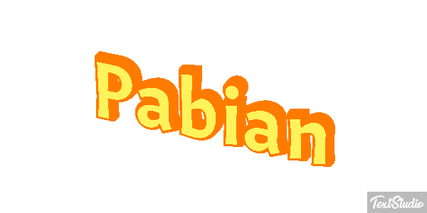 Pabian テキスト効果