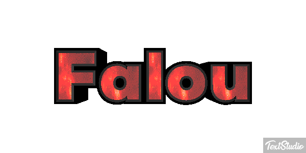 Falou Text effect