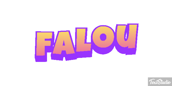 Falou Text effect