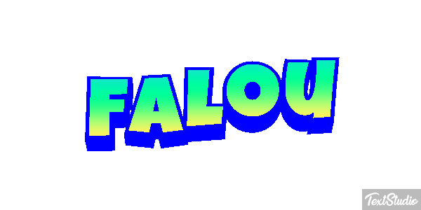 Falou Text effect