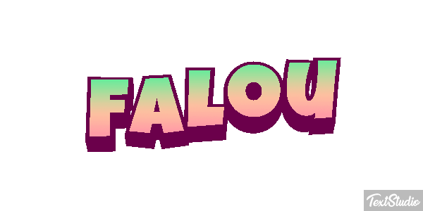 Falou Text effect