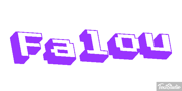 Falou Text effect