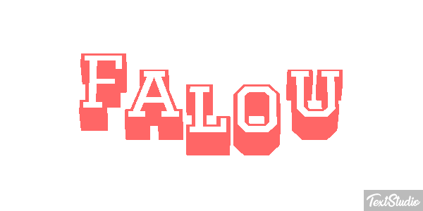 Falou Text effect