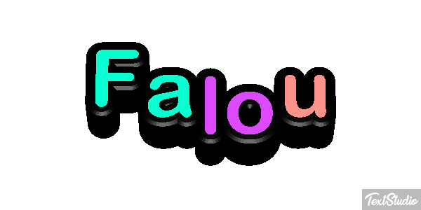 Falou Text effect