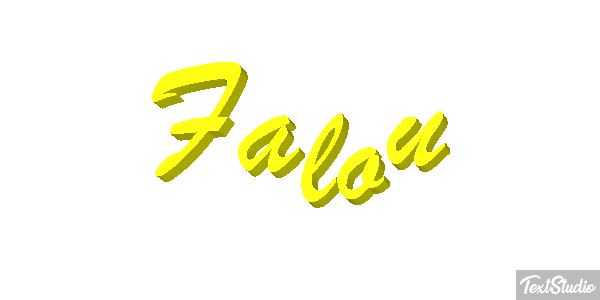 Falou Text effect