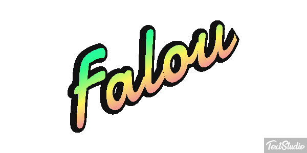 Falou Text effect