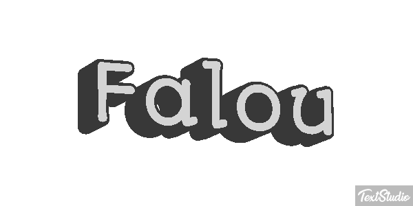 Falou Text effect