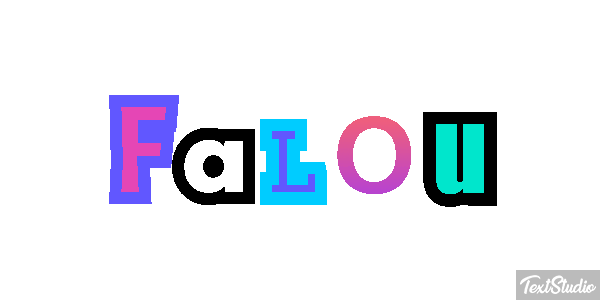 Falou Text effect