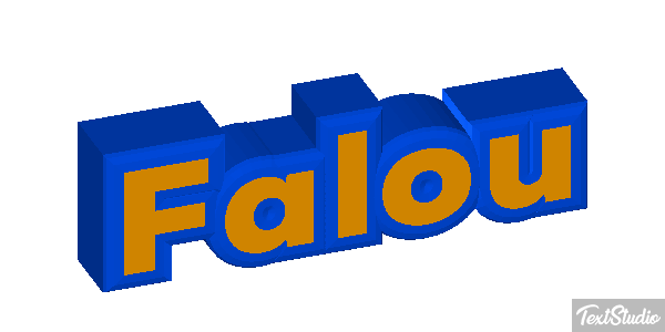 Falou Text effect