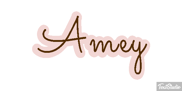 Amey Text effect
