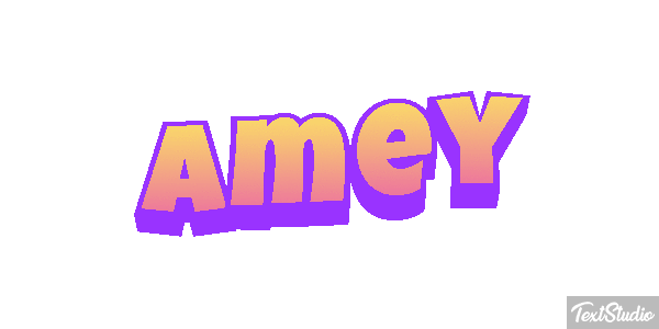 Amey Text effect