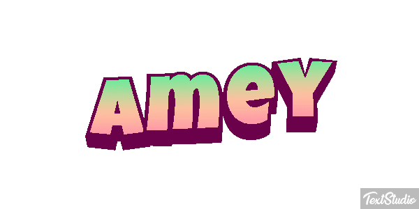 Amey Text effect