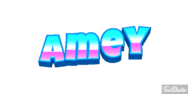 Amey Text effect