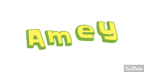Amey Text effect
