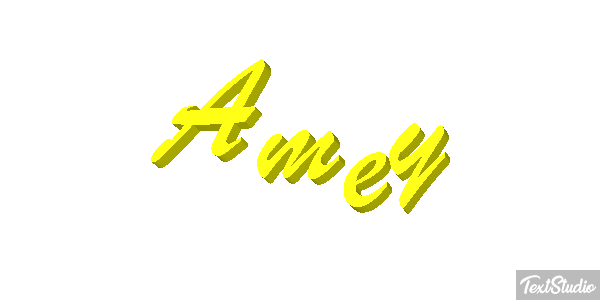 Amey Text effect