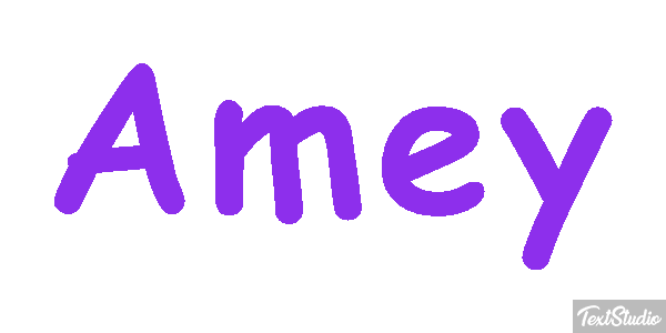 Amey Text effect