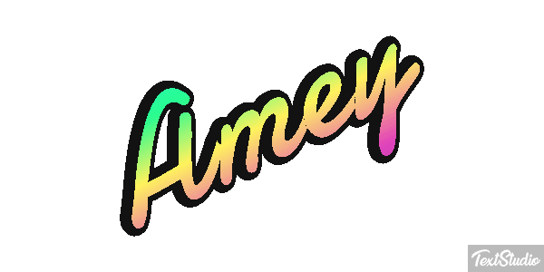 Amey Text effect