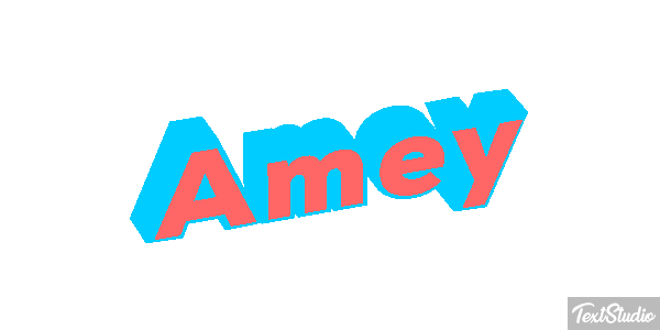 Amey Text effect