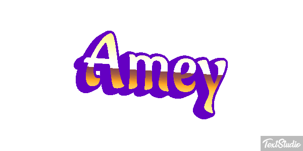 Amey Text effect