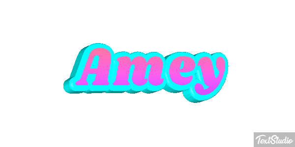 Amey Text effect