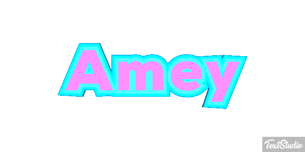 Amey Text effect