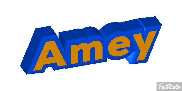 Amey Text effect
