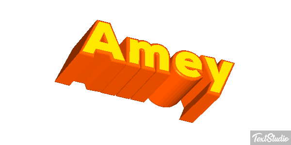 Amey Text effect