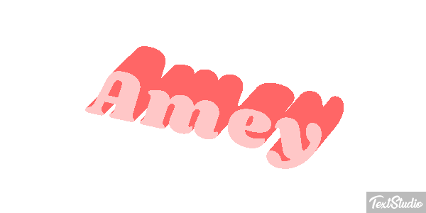 Amey Text effect