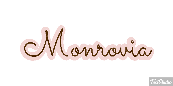 Monrovia Efekt tekstowy