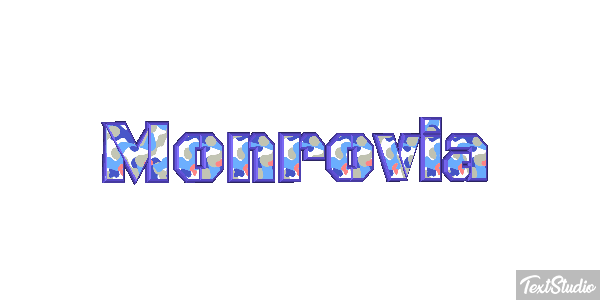 Monrovia Efekt tekstowy