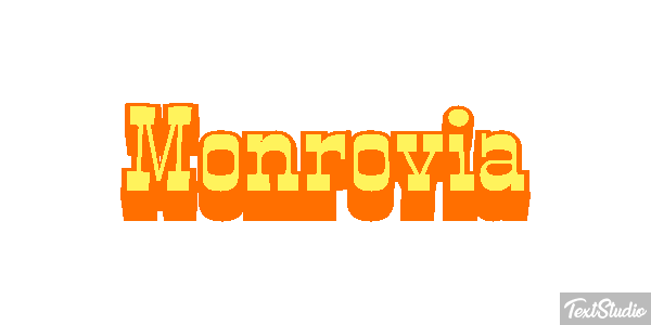 Monrovia Efekt tekstowy