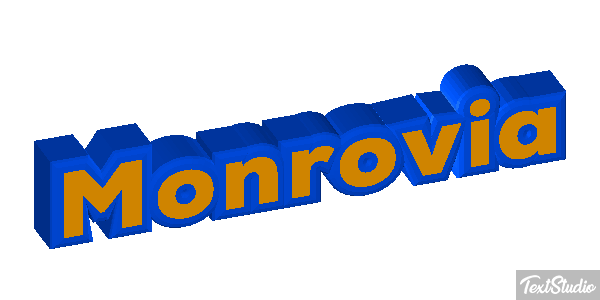 Monrovia Efekt tekstowy